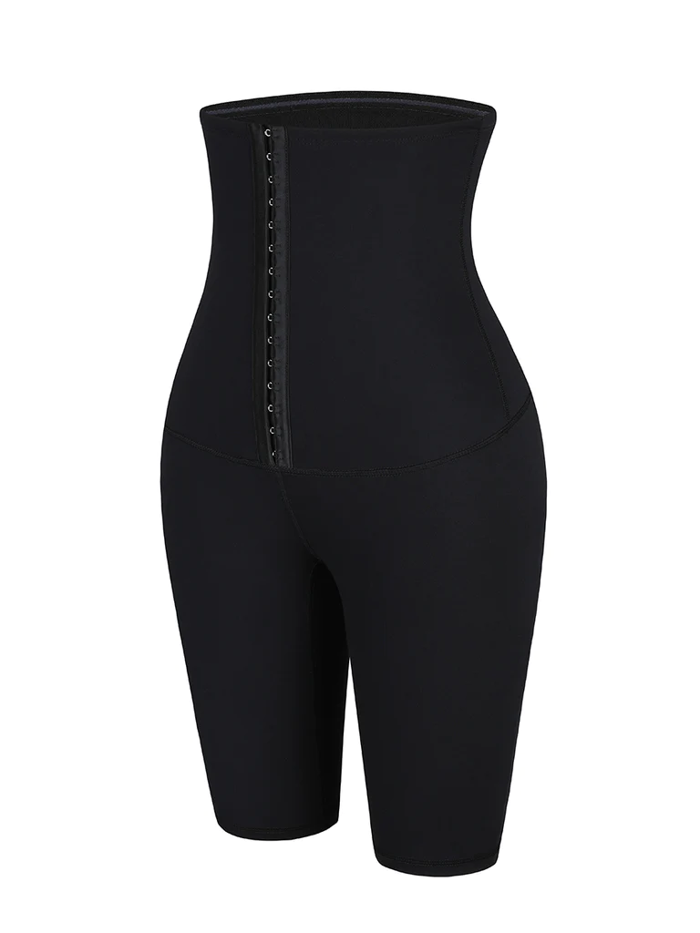 High Waist Trainer Leggings / Bodyshaper Kroppsformare med krokar