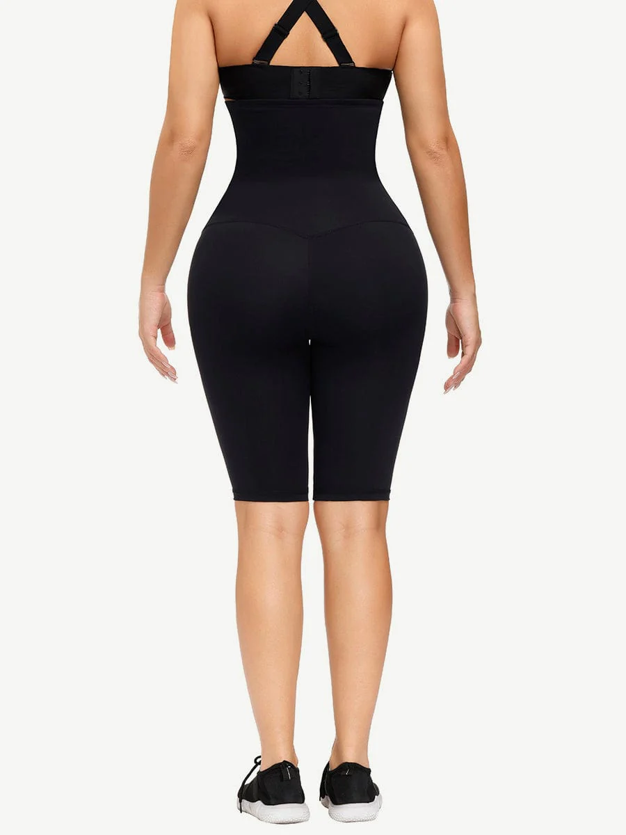 High Waist Trainer Leggings / Bodyshaper Kroppsformare med krokar