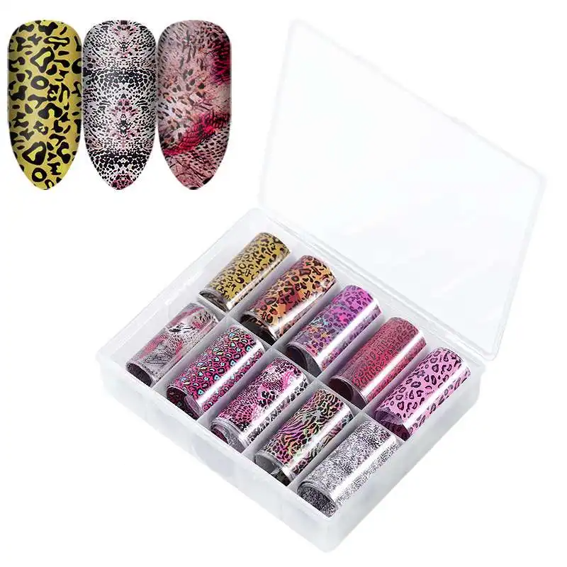 Nail Art Foil 10 Rullar