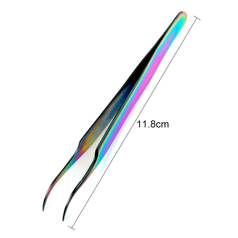 Tweezer / Pincett Nail Art Rostfritt Stål