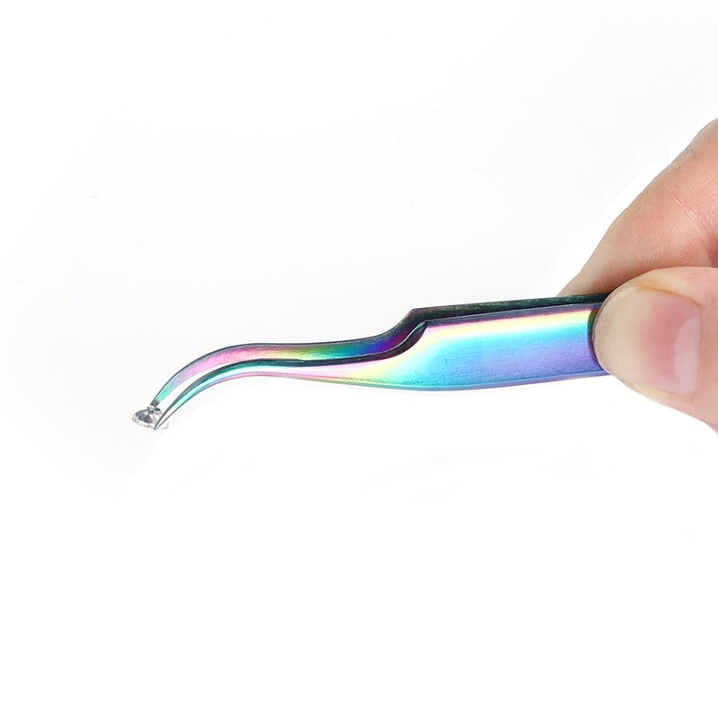 Tweezer / Pincett Nail Art Rostfritt Stål