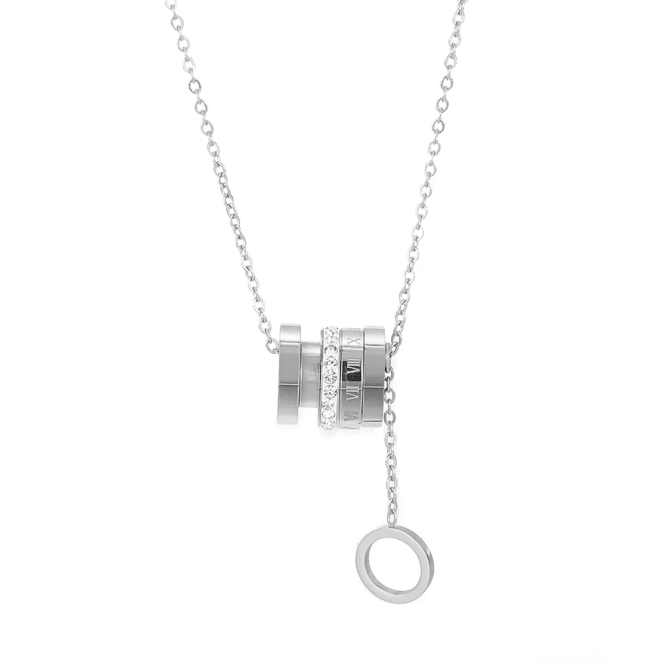 Augustina Silver halsband