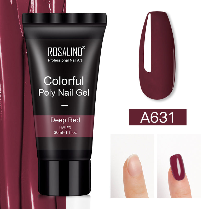 Färgad Polygel 30ml