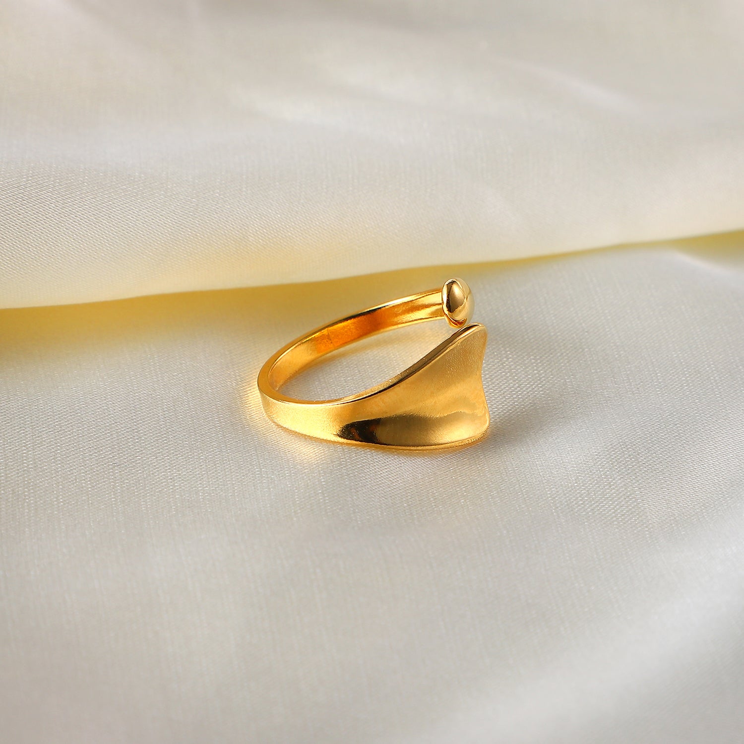 Geometriskt Wrap Ring