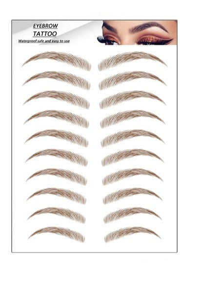 Ögonbryn Tatuering / Eyebrow Tattoo 4D Brun