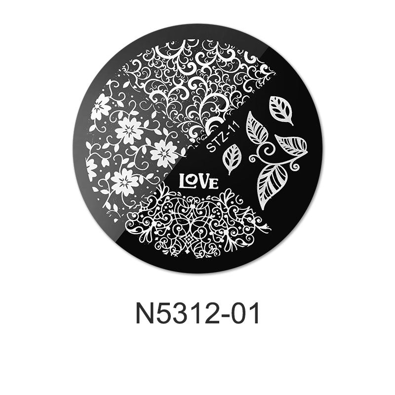 Rund Stamp Plate