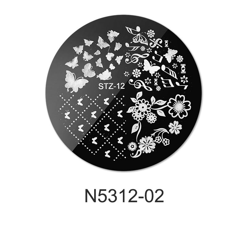 Rund Stamp Plate