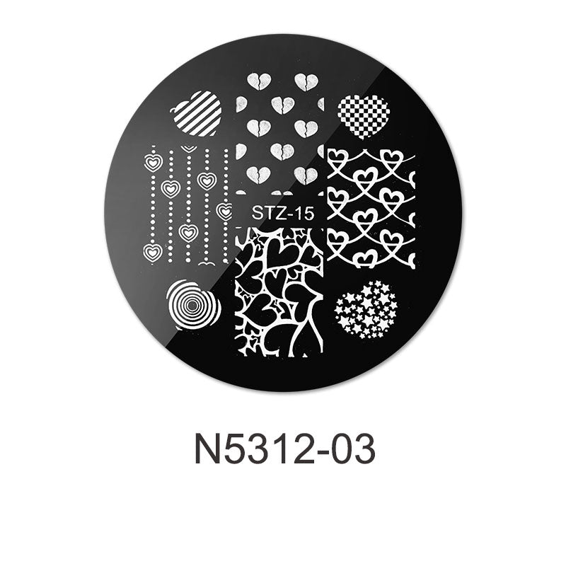 Rund Stamp Plate