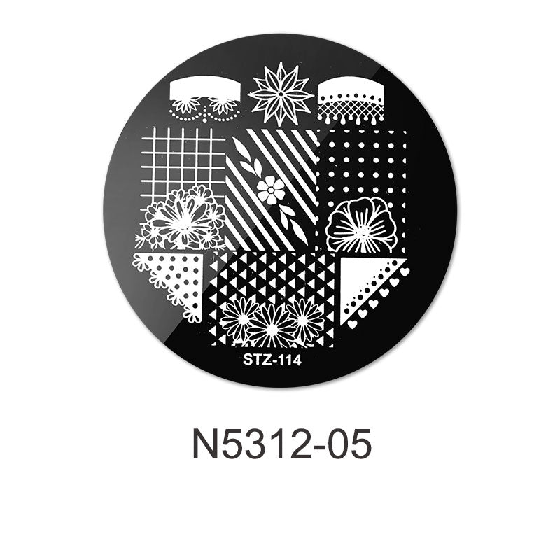 Rund Stamp Plate