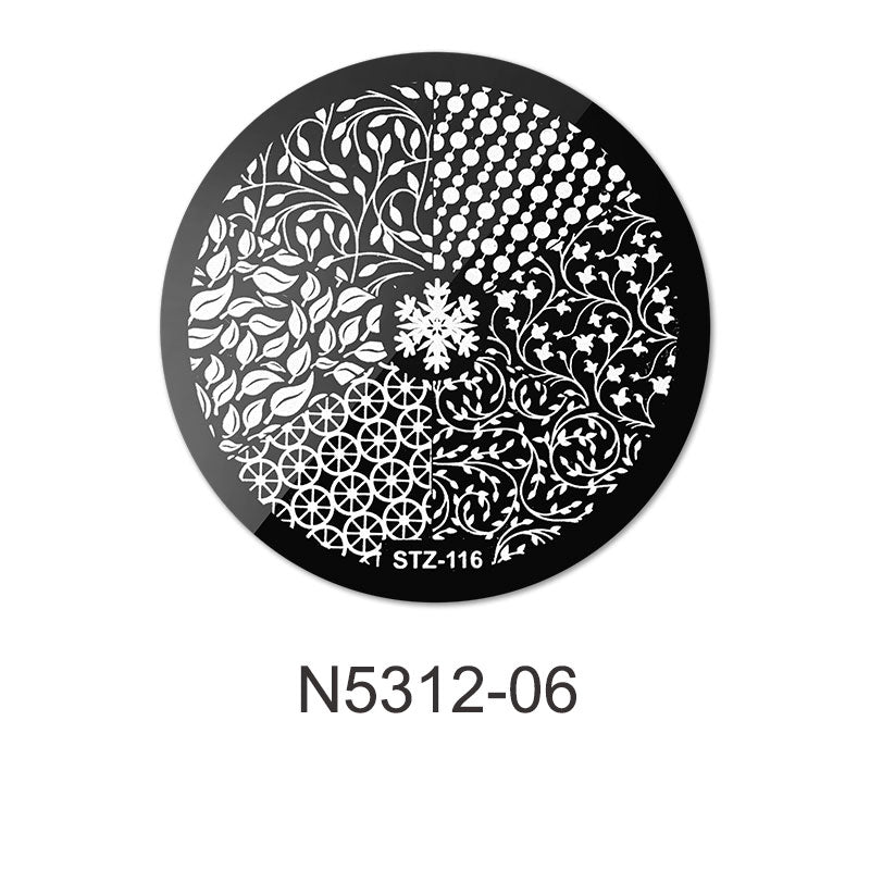 Rund Stamp Plate