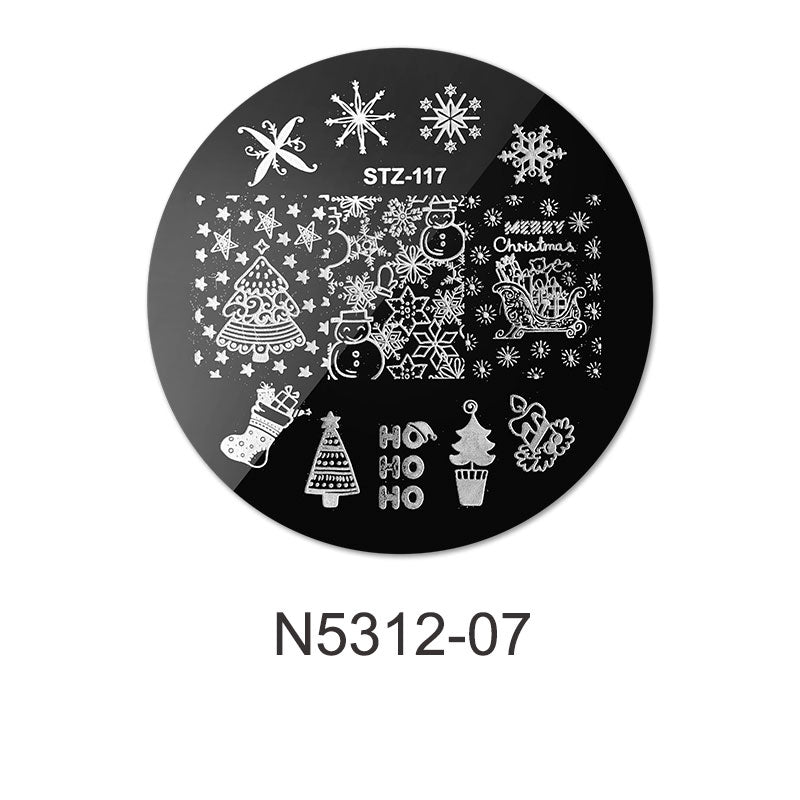 Rund Stamp Plate