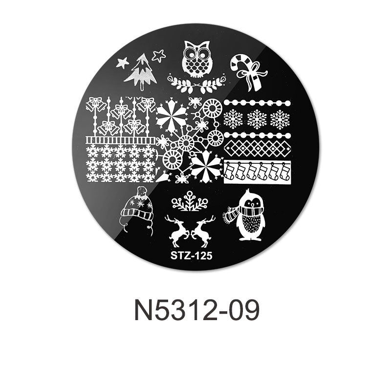 Rund Stamp Plate