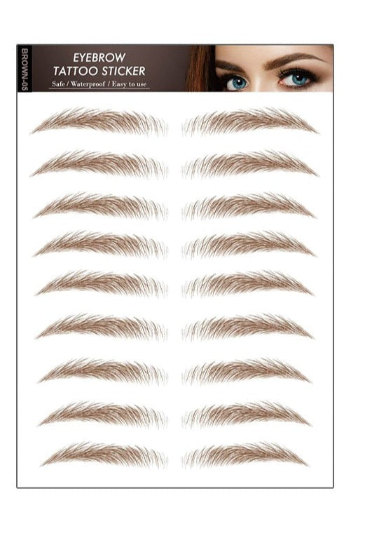 Ögonbryn Tatuering Brun / Eyebrow Tattoo 4D Brown