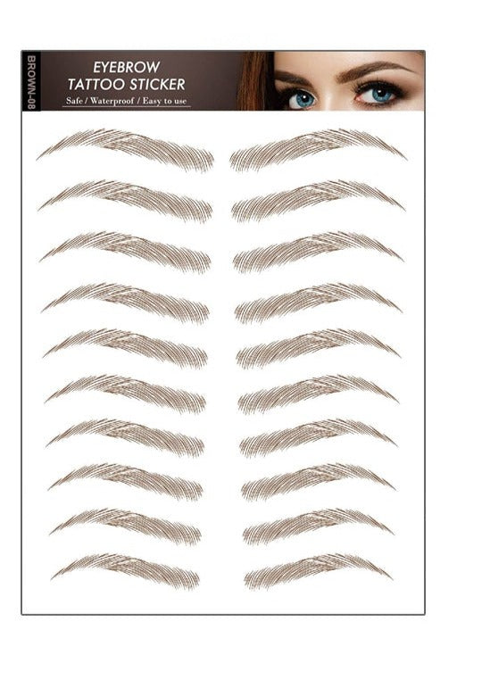 Ögonbryn Tatuering Brun / Eyebrow Tattoo 4D Brown