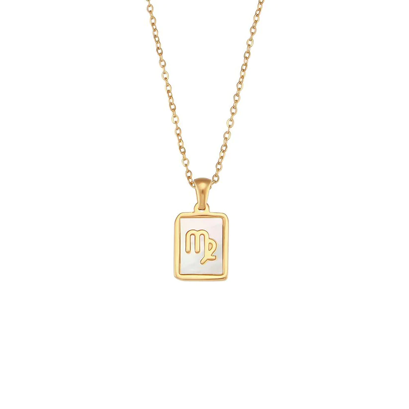 Virgo stjärntecken Halsband