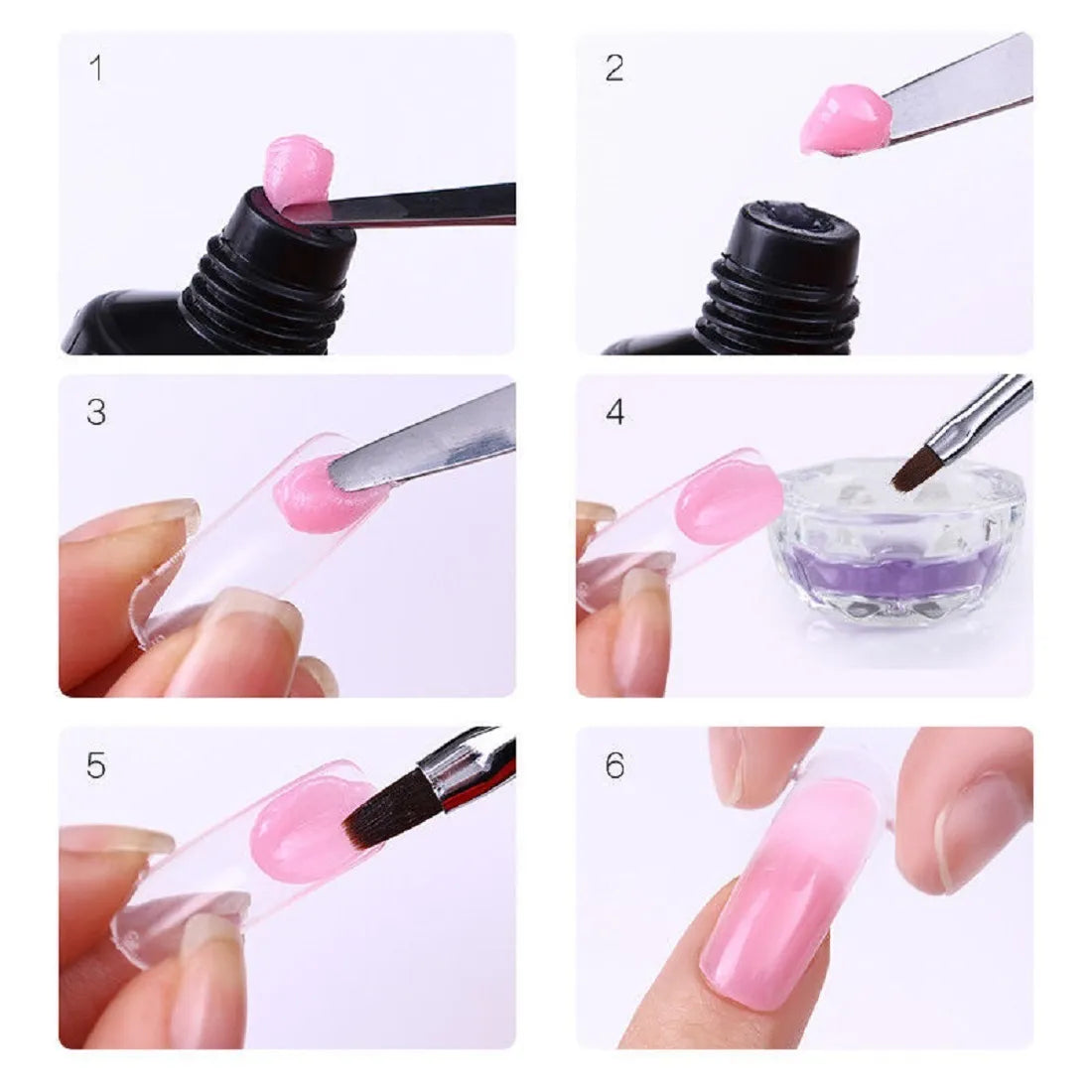 Nageltippar / Dual Form Polygel