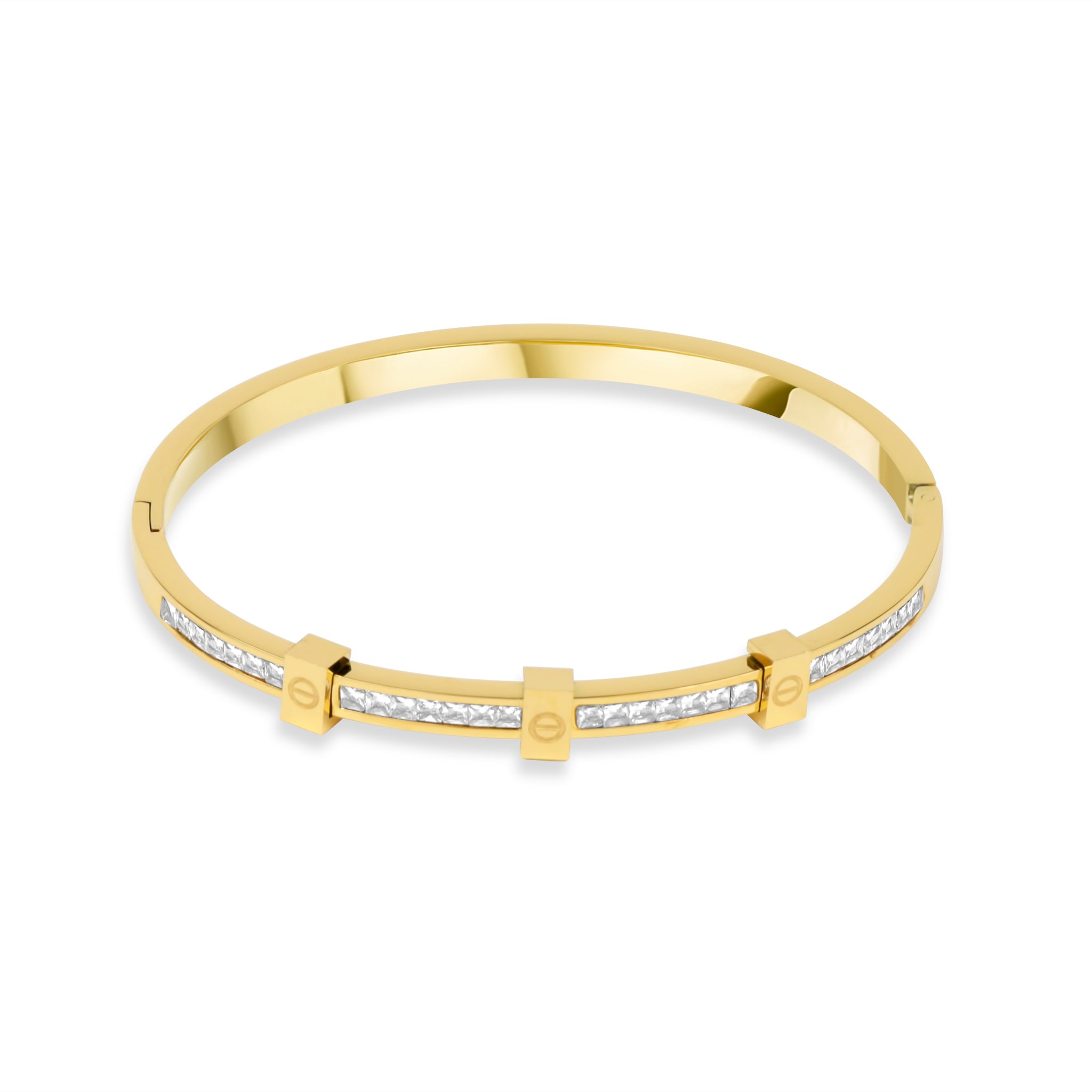 Mathilde Silver Bangle