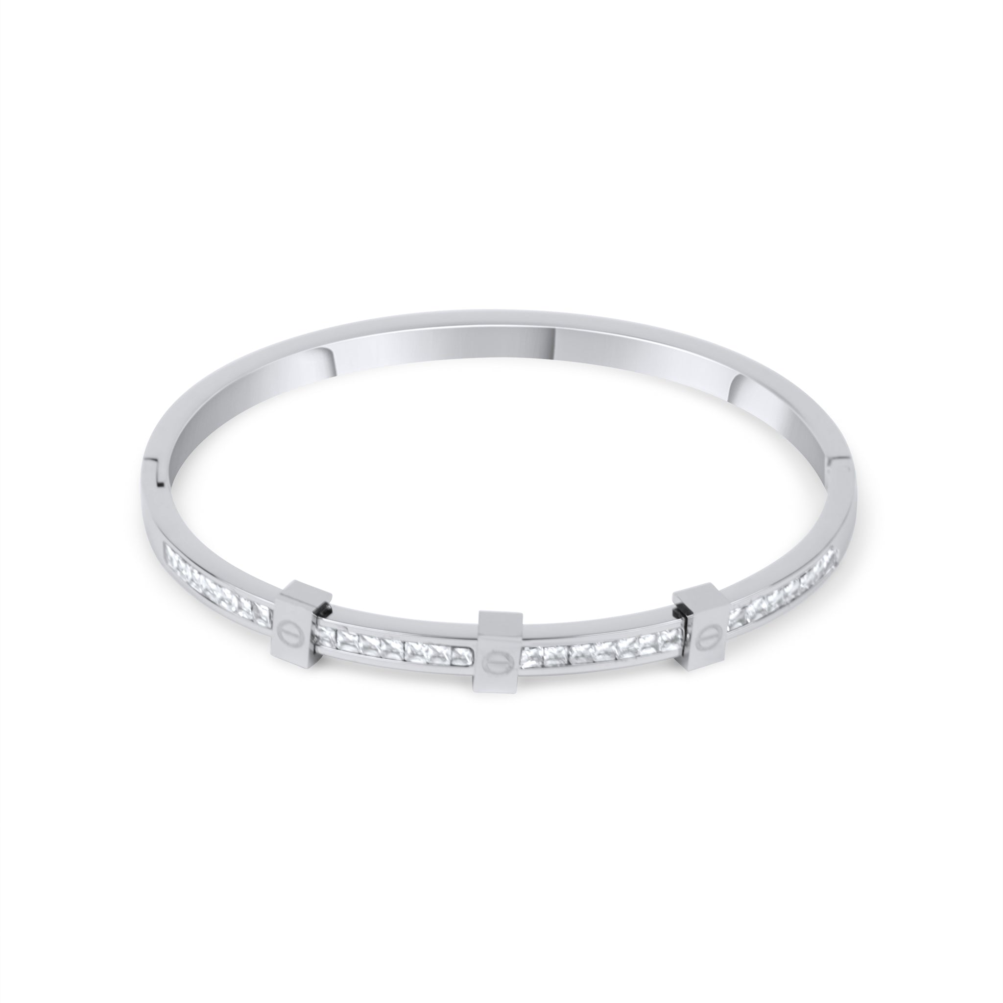 Mathilde Silver Bangle