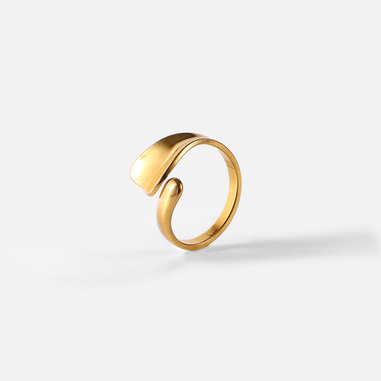 Geometriskt Wrap Ring