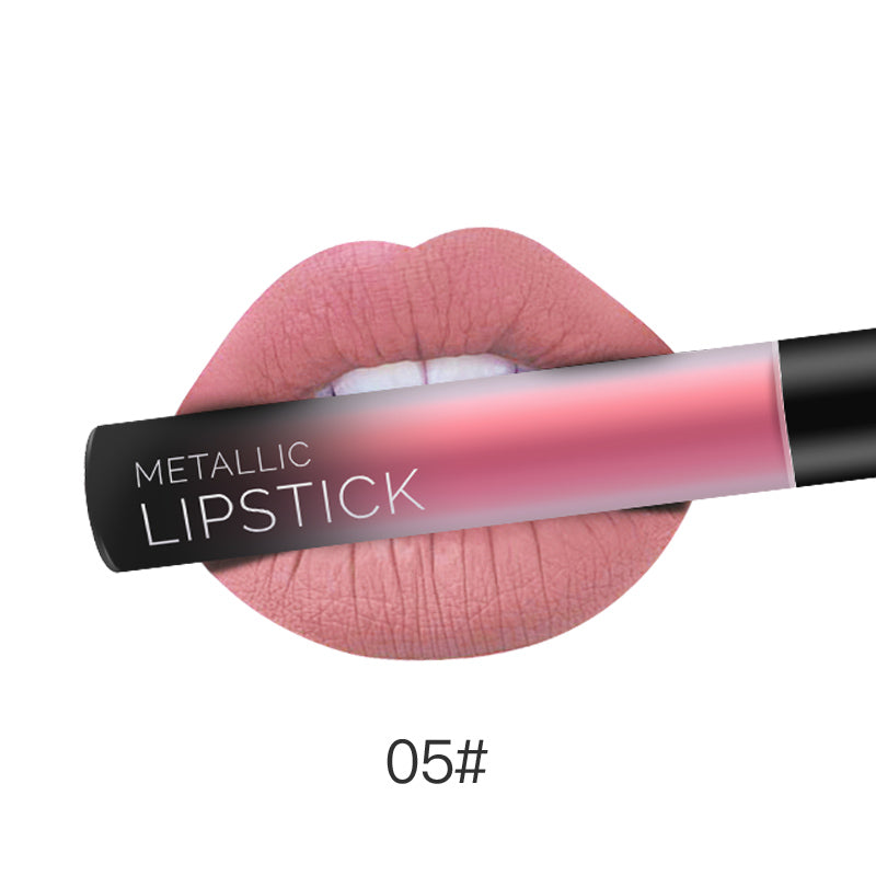 Matte Metallic Lipstick